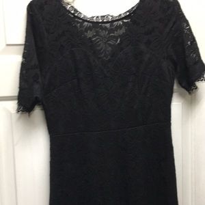 Black evening dress